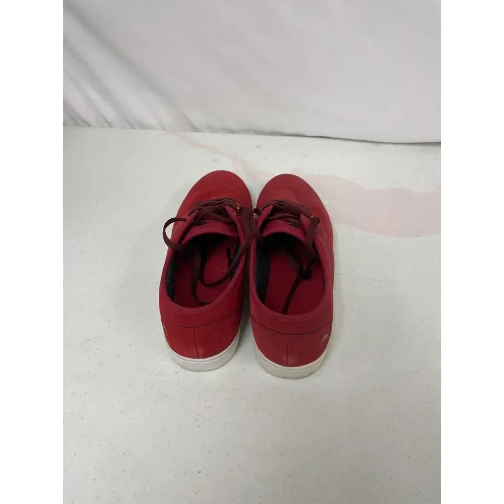 Emerica By Leo Romero Laced Low Top Skateboard Shoes Red Rouge Men's 9.5 w/ Box - Picture 9 of 11